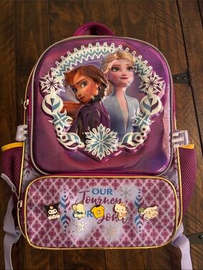 Disney Frozen II Anna & Elsa school backpack